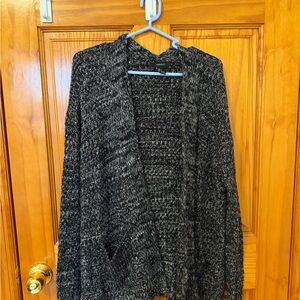 Forever 21 Black and White Cardigan